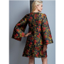 Patron Vogue 9344 robe, taille 40-48, en français