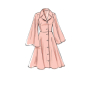 Patron Vogue 9345 robe taille 32-40, en français