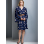 Pattern Vogue 9345 Dress maat 40-48, Dui/En/Fr