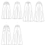 Naaipatroon Vogue 9361 broek, maat 32-40, Dui/En/Fr