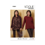 Naaipatroon Vogue Dames V2067 Jurk en Jas mt. 32-50, Dui/En/Fr