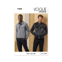 Sewing pattern Vogue V2080 Men's Jacket Size 54-62, Eng/Ger/Fr