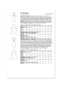 Sewing pattern Vogue V2081 Misses' Wrap Dress Size 34-42, Eng/Ger/Fr