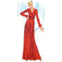 Naaipatroon Vogue 2000 Vintage jurk, maat 32-40 Dui/En/Fr