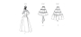 Naaipatroon Vogue 2003 Vintage jurk, maat 42-50 Dui/En/Fr