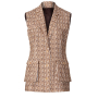 Naaipatroon gilet, Burda 5827, Nl/Dui/En/Fr