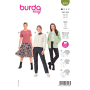 Paper Pattern Vest, Burda 6053