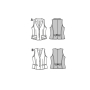 Paper Pattern Vest, Burda 7769, Dui/En/Fr