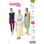 Patron Burda 5764 veste femme, version papier, en français