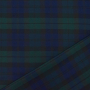Tissu écossais tartan, bleu marine