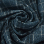 Tissu écossais tartan, bleu fumée