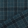 Tissu écossais tartan, bleu fumée
