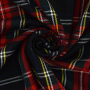 Tissu écossais noir