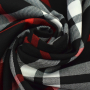 Tissu écossais tartan, noir