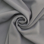 Tissu scuba sim. néoprène crêpe uni, gris