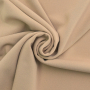 Tissu scuba sim. néoprène crêpe uni, sable