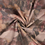 Scuba Peach Touch vintage flowers, beige
