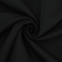 Tissu scuba sim. néoprène uni, noir