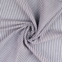 Seersucker stripes, navy blue