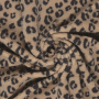 Sherpa Fleece Leopard, hellbraun