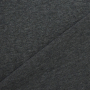 Tissu jersey simple uni, gris foncé chiné