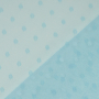Tissu tulle souple à pois Dots, bleu clair
