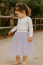 Soft-lace Embroidery Hearts, lilac