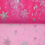 Soft tule frozen chrystals, lichtfuchsia
