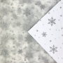 Soft tule frozen chrystals, wit