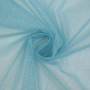 Tissu tulle souple glitter, turquoise