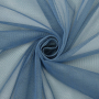 Tissu tulle souple, bleu denim