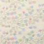 Tissu tulle souple Leaves, blanc