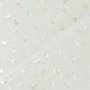 Tissu tulle Coeurs Shiny Hearts, blanc