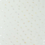 Tissu tulle Coeurs Shiny Hearts, blanc