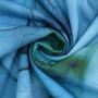 Softshell Flowing Ink, turquoise