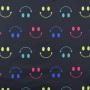 Softshell Smiley, zwart