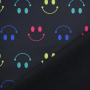 Softshell Smiley, zwart