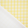 Tissu sweat léger bio Albstoffe Hamburger Liebe Beetles & Bugs Grids, jaune