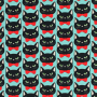 Sommersweat Albstoffe Hamburger Liebe Bling Bling Meow, mint