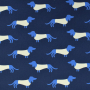 Sommersweat Albstoffe Hamburger Liebe Darling Things Wienerdog, dunkelblau