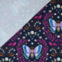Sommersweat Albstoffe Hamburger Liebe Midnight Luna Moth, marine