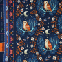 Sommersweat Albstoffe Hamburger Liebe Midnight Wise Words, dunkelblau