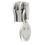 Ritsschuiver 4mm Smiley, zilver