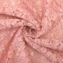 Spitzenstoff Blüten, rosé
