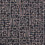 Tissu jersey technique sport Géométrique Abstract Inca, taupe