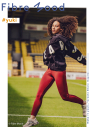 Tissu jersey technique sport Fibre Mood, rouge foncé