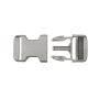Fermoir clip plastique 30mm boucle Bouclip, gris