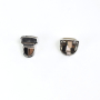 Steeksluiting 23 mm, zilver