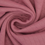 Sweatshirt gestikt wafelpatroon, oudroze