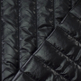 Tissu matelassé molletonné Anna Burda, noir